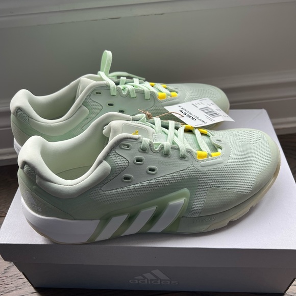 Adidas dropset in linen green beam yellow! - Picture 2 of 5